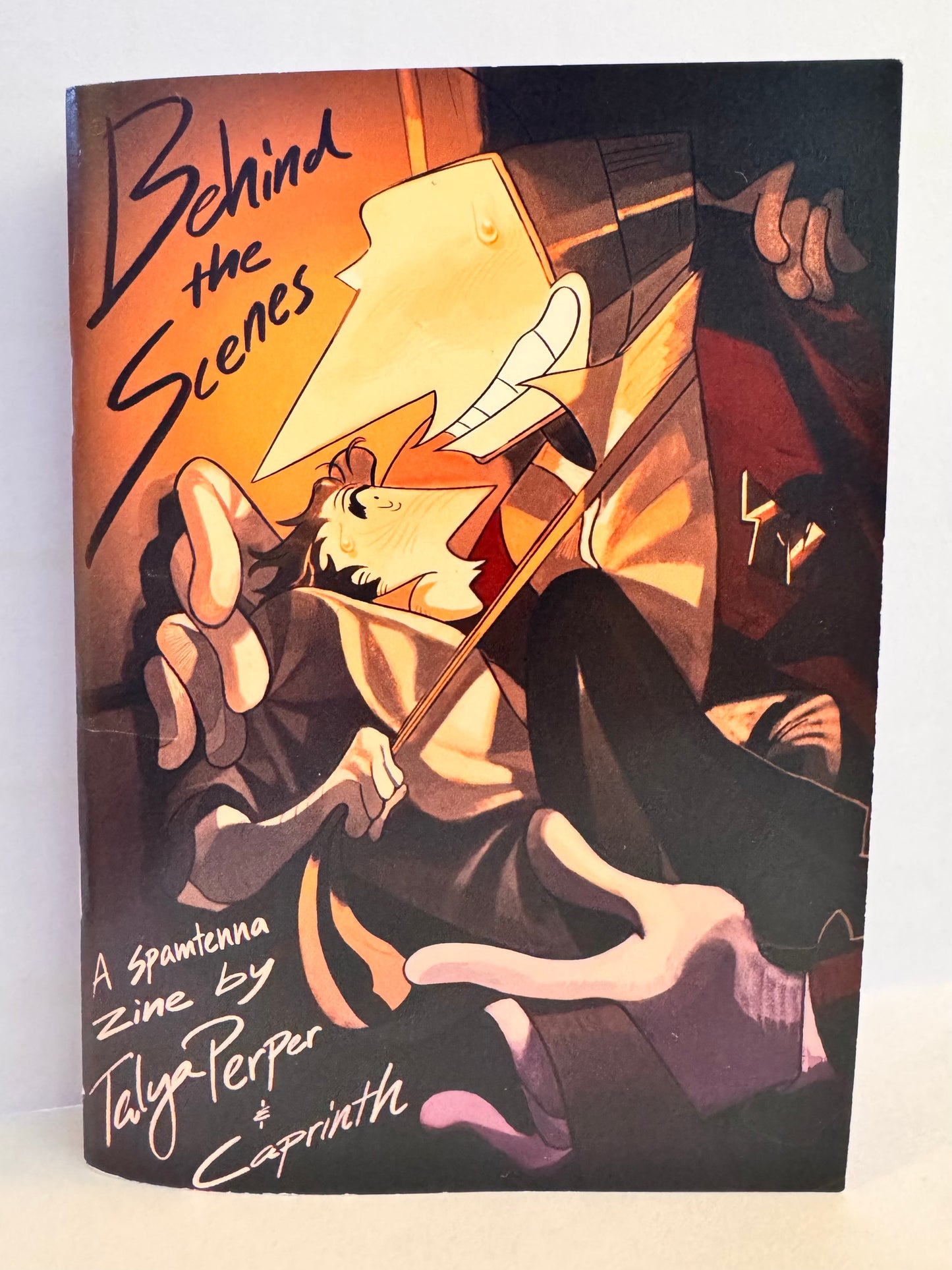BEHIND THE SCENES - A Spamtenna Collab Zine